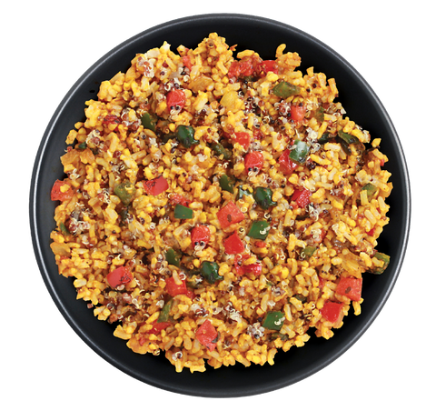 Saffron Brown Rice Paella