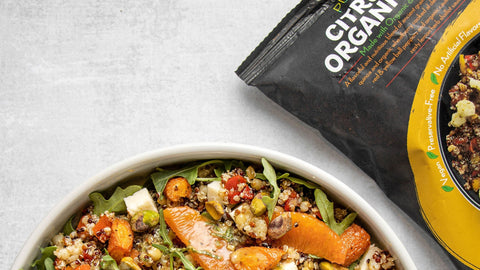 Citrus Pistachio Quinoa Salad