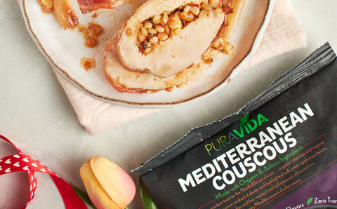 Mediterranean Couscous Stuffed Chicken