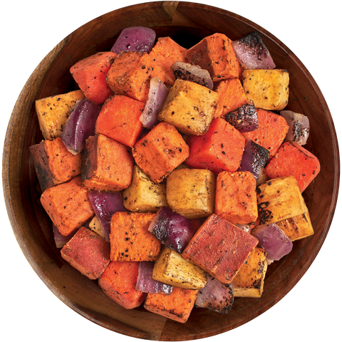 Fire Roasted Root Vegetables
