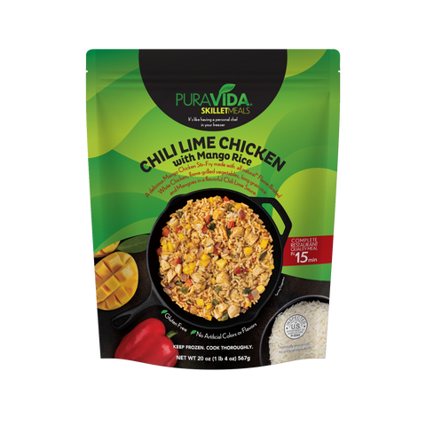 Chili Lime Chicken With Mango Rice